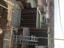 Rebar and framing ready for the concrete.